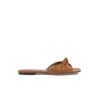 Valentino garavani sandales femme marron en cuir - 36