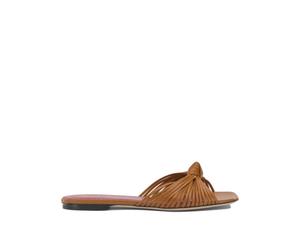 Valentino garavani sandales femme marron en cuir - 36