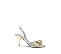 Valentino Garavani - Sandales Royales avec Détail Cœur 3D - Femme - Chaussures - Jaune - Taille: 37 EU