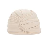 Valentino Garavani - Serre-tête Turban en Soie - Femme - Accessoires - Beige - Taille: 56 CM