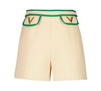 Valentino Garavani - Short Crepe Couture - Femme - Shorts - Beige - Taille: 36 FR