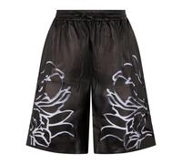 Valentino Garavani - Shorts arrivant au genou - Femme - Shorts - Noir - Taille: 44 FR