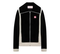 Valentino Garavani - SweaT-shirt Cardigan Zippé - Homme - Pulls - Noir - Taille: S