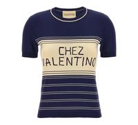 Valentino Garavani - T-Chemises - Femme - Pulls - Bleu - Taille: 40 FR