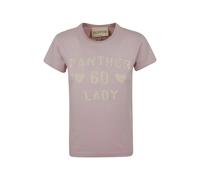 Valentino Garavani - T-shirt en coton imprimé - Femme - Tops - Rose - Taille: 42 FR
