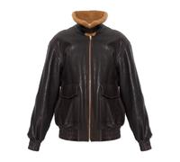 Valentino Garavani - The Leather Jacket - Femme - Vestes - Brun - Taille: 34 FR
