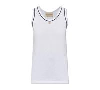 Valentino Garavani - Top Avec Appliqué - Femme - Tops - Blanc - Taille: 42 FR