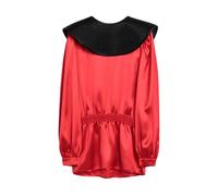 Valentino Garavani - Top Girocollo - Femme - Blouses et Chemises - Rouge - Taille: 40 FR