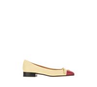 Valentino Garavani - Valet Du Roi Ballerina - Femme - Chaussures - Beige - Taille: 35 EU