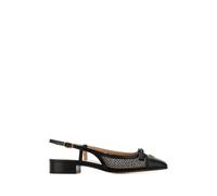 Valentino Garavani - Valet Du Roi Slingback Ballerina - Femme - Chaussures - Noir - Taille: 37 EU