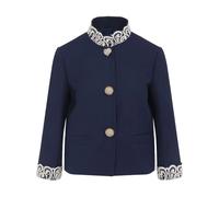 Valentino Garavani - Veste élégante en nuance bleue - Femme - Vestes - Bleu - Taille: 36 FR
