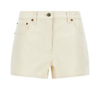 Valentino Garavani - Vgold Shorts - Femme - Shorts - Beige - Taille: W30