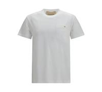 Valentino Garavani - Vgold T-shirt en coton - Homme - Tops - Blanc - Taille: M