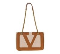 Valentino Garavani - Viva Superstar Canvas Shopping Bag - Femme - Sacs - Beige - Taille: ONE Size