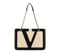 Valentino Garavani - Viva Superstar Medium Shopping Bag - Femme - Sacs - Beige - Taille: ONE Size