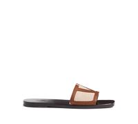 Valentino Garavani - Viva Superstar Slide Sandal - Homme - Chaussures - Brun - Taille: 41 1/2 EU