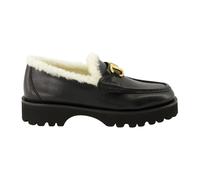 Valentino Garavani - VLogo Mocassins - Femme - Chaussures - Noir - Taille: 37 1/2 EU