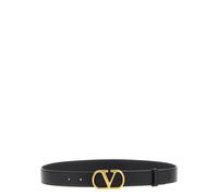 Valentino Garavani - VLogo Signature Belt - Femme - Accessoires - Noir - Taille: 90 CM