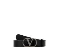 Valentino Garavani - VLogo Signature Belt - Homme - Accessoires - Noir - Taille: 100 CM