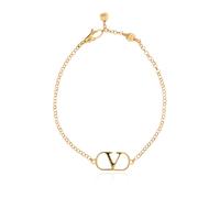 Valentino Garavani - VLogo Signature Bracelet - Femme - Accessoires - Jaune - Taille: M