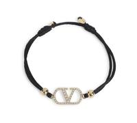 Valentino Garavani - VLogo Signature Bracelet - Femme - Accessoires - Noir - Taille: ONE Size
