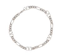 Valentino Garavani - VLogo Signature Bracelet - Homme - Accessoires - Gris - Taille: L