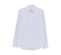Valentino Garavani - Vlogo Signature Cotton Shirt - Homme - Chemises - Bleu - Taille: 2XL