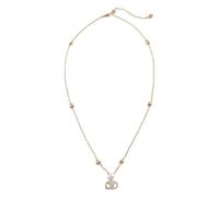 Valentino Garavani - VLogo Signature Necklace - Femme - Accessoires - Jaune - Taille: ONE Size