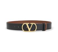 Valentino Garavani, Femme, Accessoires, Noir, Taille: 75 CM VLogo 40 Reversible Belt