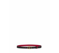 Valentino Garavani, Femme, Accessoires, Noir, Taille: 95 CM Ceinture réversible VLogo Signature