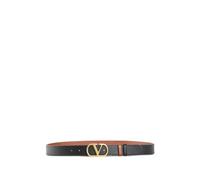 Valentino Garavani - Vlogo Signature Reversible Ceinture en Cuir de Veau Brillant 30 Mm - Homme - Accessoires - Noir - Taille: 95 CM