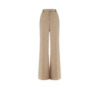 Valentino Garavani - Wide Pantalons - Femme - Pantalons - Beige - Taille: 42 FR