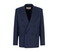Valentino Garavani - Wool Blazer - Homme - Costumes - Bleu - Taille: L