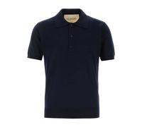 Valentino Garavani - Wool Polo - Homme - Tops - Bleu - Taille: XL