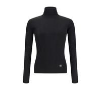 Valentino Garavani - Wool Turtleneck - Femme - Pulls - Noir - Taille: 48 FR