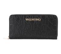 Portefeuille compagnon - VALENTINO BY MARIO - Gynevra Re - Noir - Toile enduite - Fermeture zippée