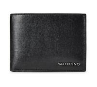 Valentino Cuir Porte-Monnaie Karo Wallet Nero Noir