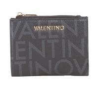 VALENTINO Porte-monnaie anthracite gris pour femme - Portafoglio Regina RE Wallet Nero 326796
