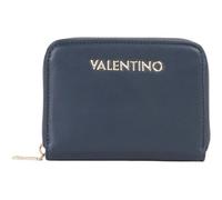 Valentino Porte-Monnaie Clio Re Zip Around Wallet Blu Bleu Marine