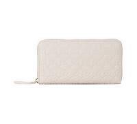 VALENTINO Porte-monnaie crème pour femme - Samba Re Zip Around Wallet Ecru 317003