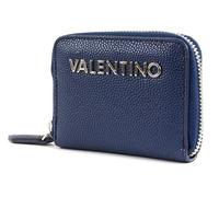 Valentino Porte-Monnaie Divina Zip Around Wallet XS Blu Bleu
