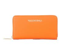 Valentino Porte-Monnaie FAE Re Zip Around Wallet Arancio Orange Fluo