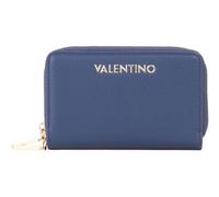 VALENTINO Porte-Monnaie FAE Re Zip Around Wallet Blu Bleu Marine