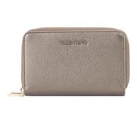 Valentino Porte-Monnaie Farn Zip Around Wallet Gun Metal Gris