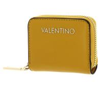 VALENTINO Porte-monnaie jaune moutarde pour femme - Chamonix Re Zip Around Wallet Senape 241707