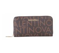 VALENTINO Porte-monnaie marron beige pour femme - Portafoglio Regina RE Wallet Moro / Naturale 326779