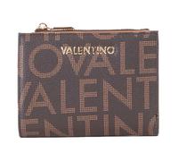 VALENTINO Porte-monnaie marron beige pour femme - Portafoglio Regina RE Wallet Moro / Naturale 326787