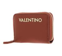 VALENTINO Porte-monnaie marron pour femme - Special Martu Wallet With Zip Cognac 185693