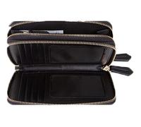VALENTINO Porte-monnaie noir pour femme - Rised Re Zip Around Wallet Nero 293908