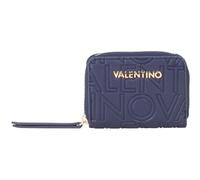 Valentino Porte-Monnaie Pansy Zip Around Wallet Blu Bleu Marine